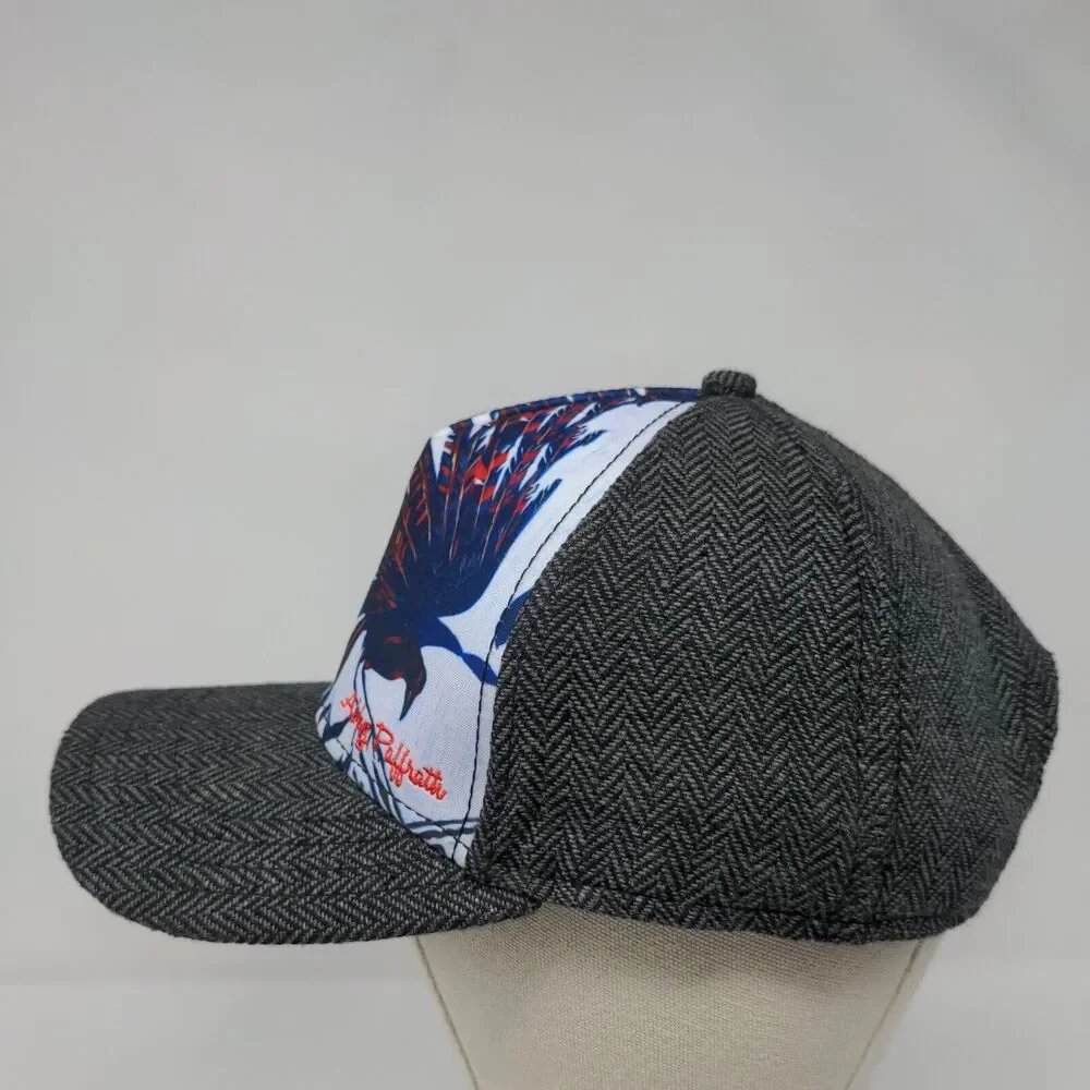 Art by Abby Paffrath Snapback Hat Multicolor OSFA Herringbone Livin Lovin Life
